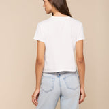 L'AGENCE - Aileen Cotton Crewneck Tee