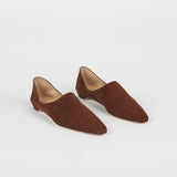Jamie Haller - The Mule in Chocolate Suede