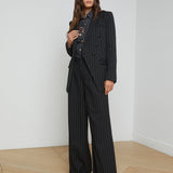 L'AGENCE - Kendi Pinstriped Long Blazer