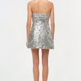 Simkhai - Arta Embellished Sequin Bustier Mini Dress
