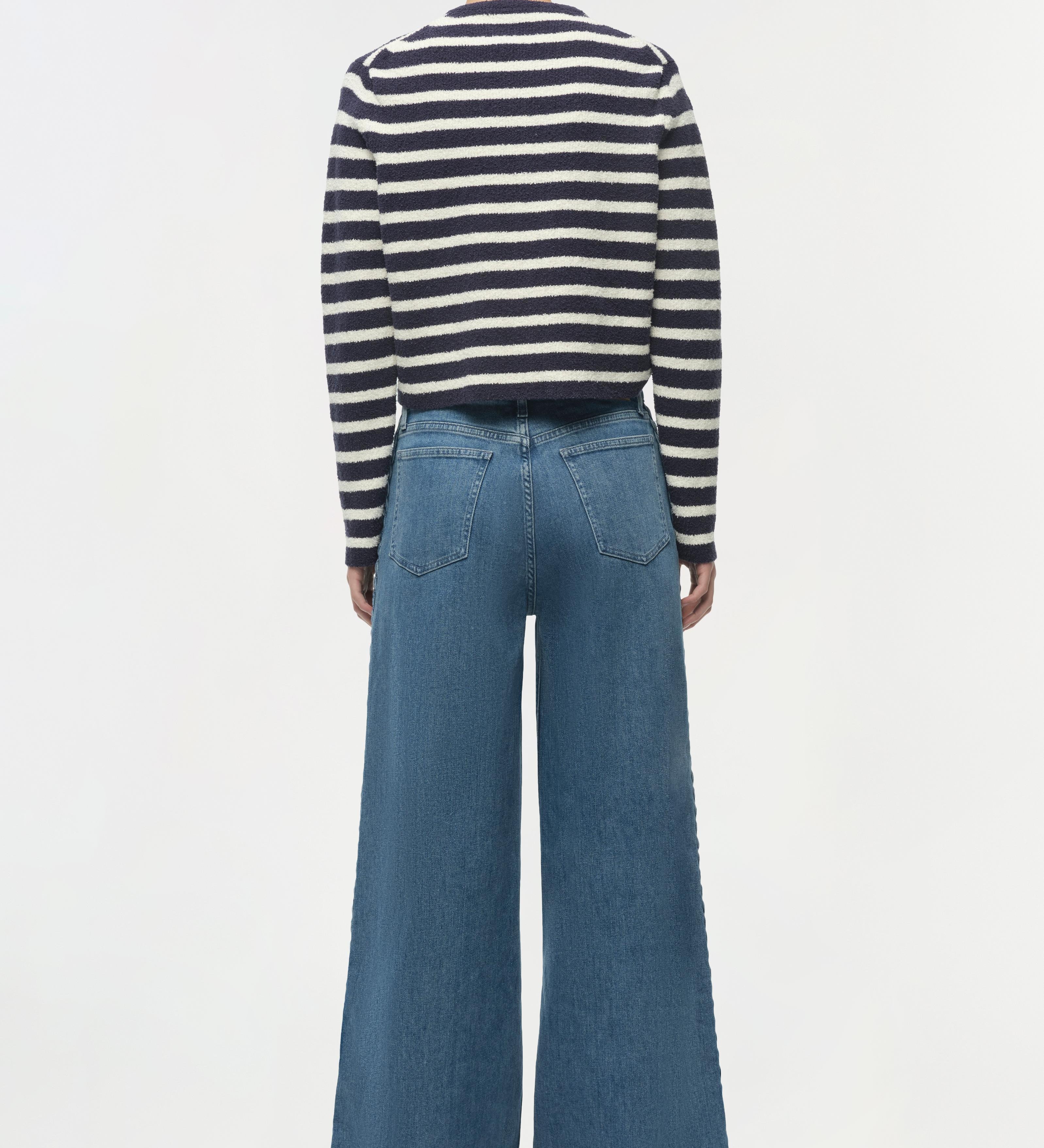 Simkhai - Harland Knit Crewneck Cardigan