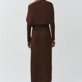Simkhai - Janese Off Shoulder Knit Midi Dress