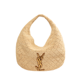 Saint Laurent - Icare Hobo In Raffia