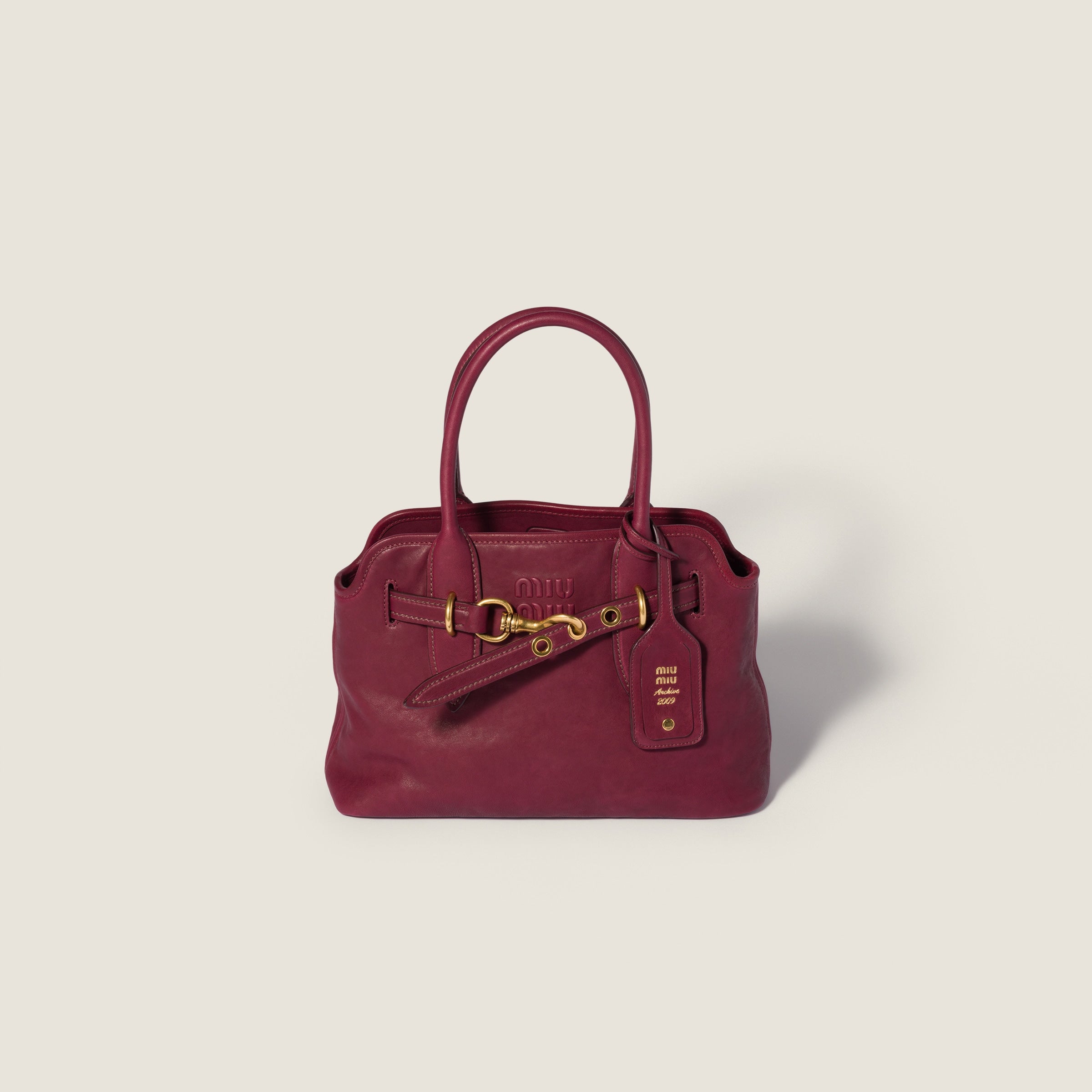 Aventure nappa leather bag