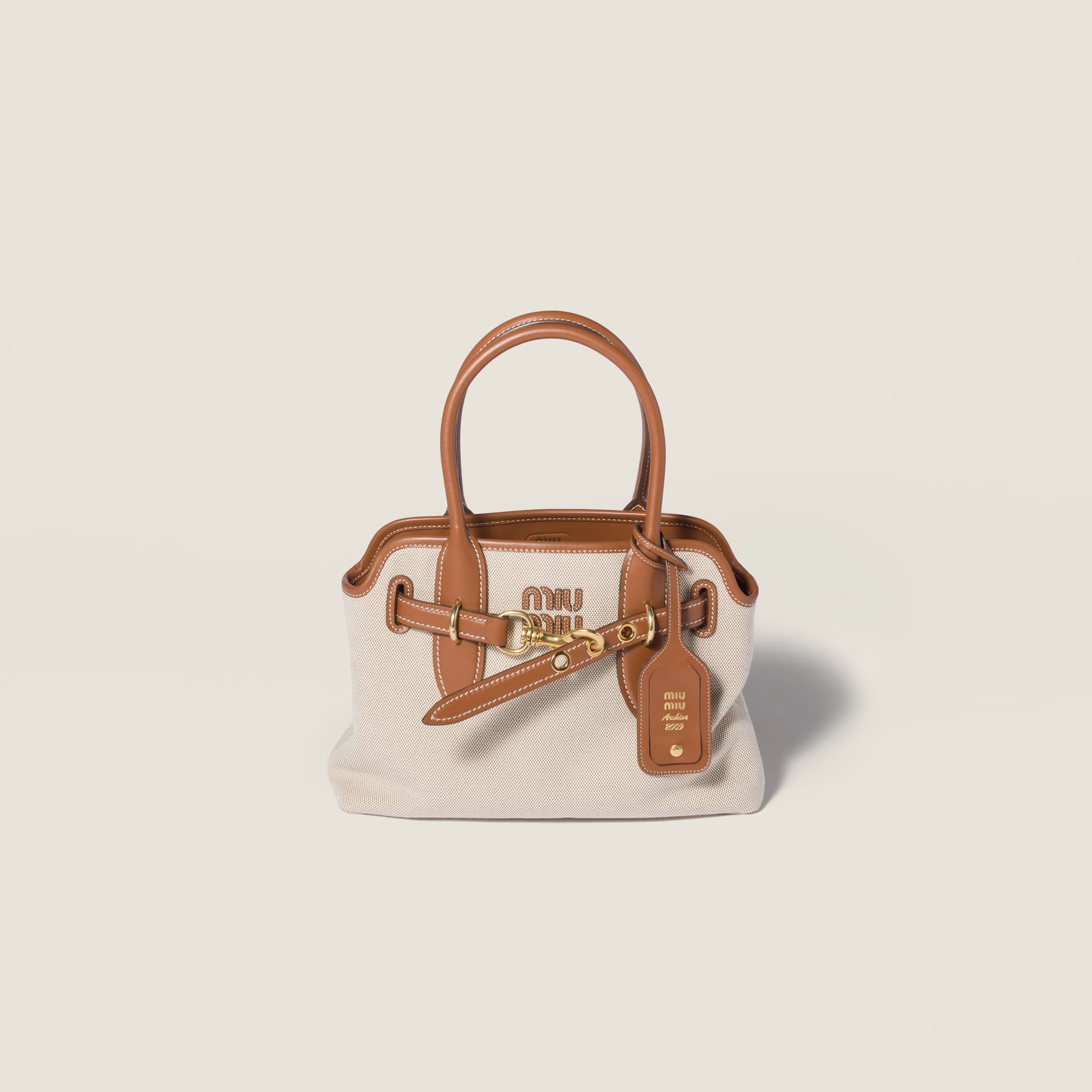Aventure canvas and leather bag