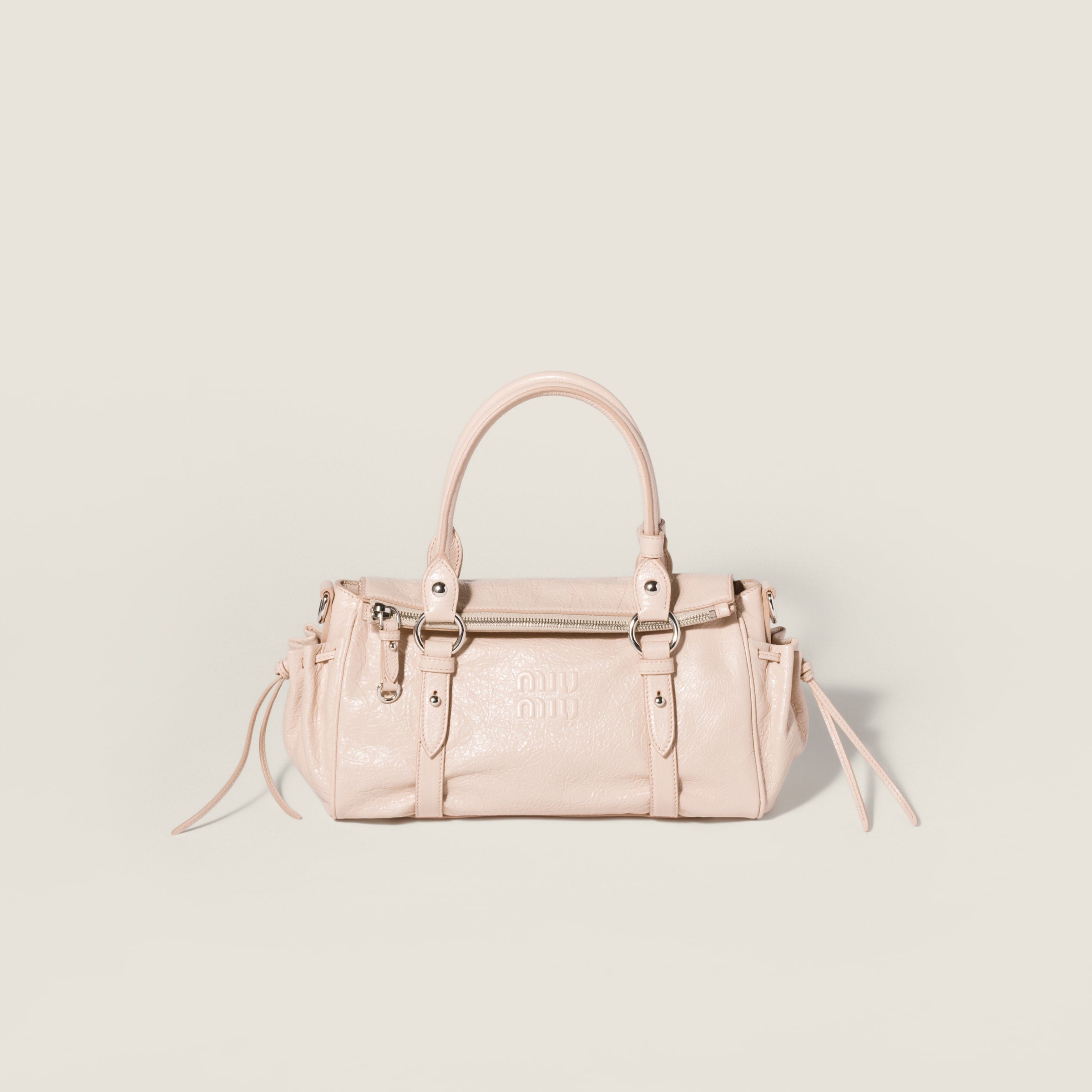 Nappa leather handbag