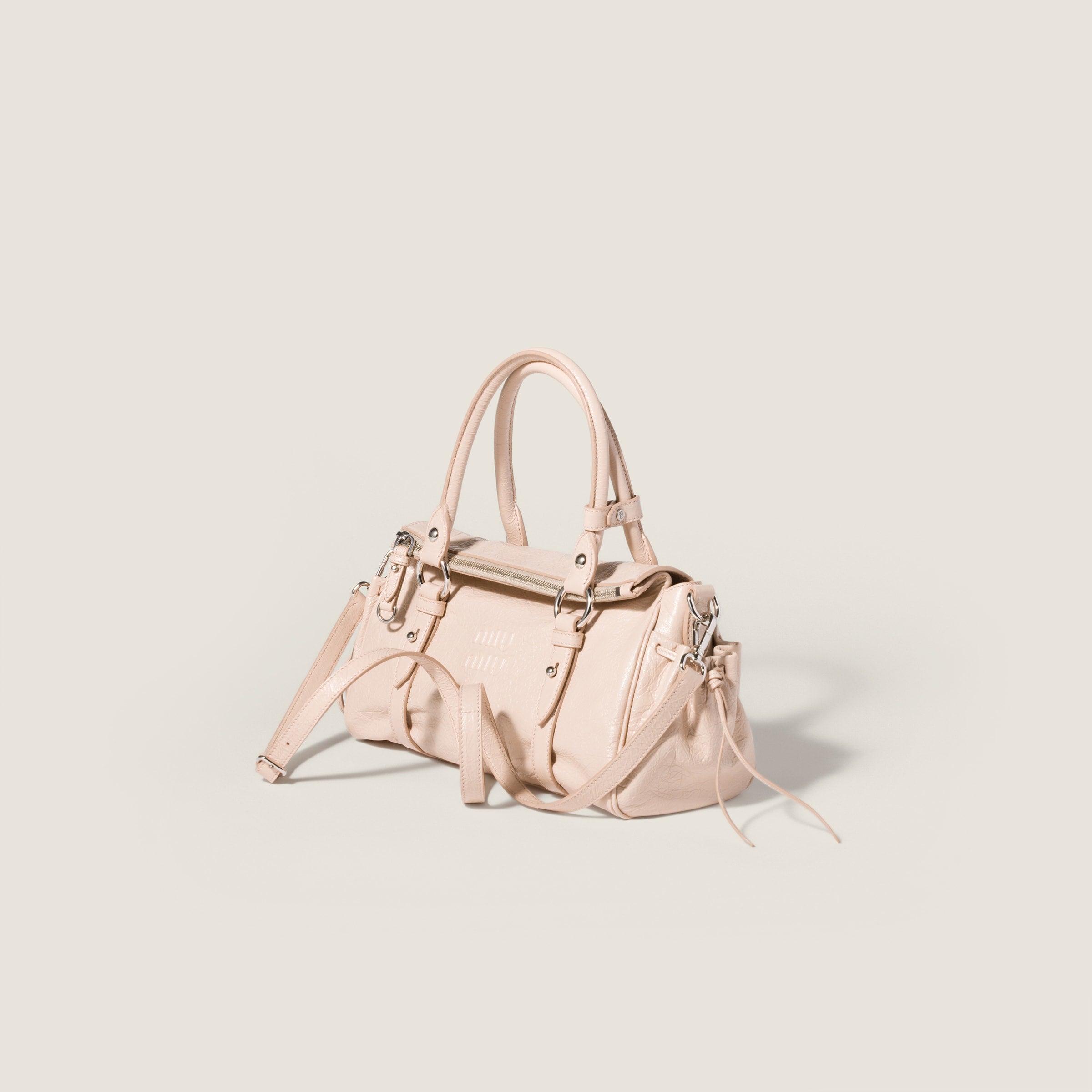 Nappa leather handbag