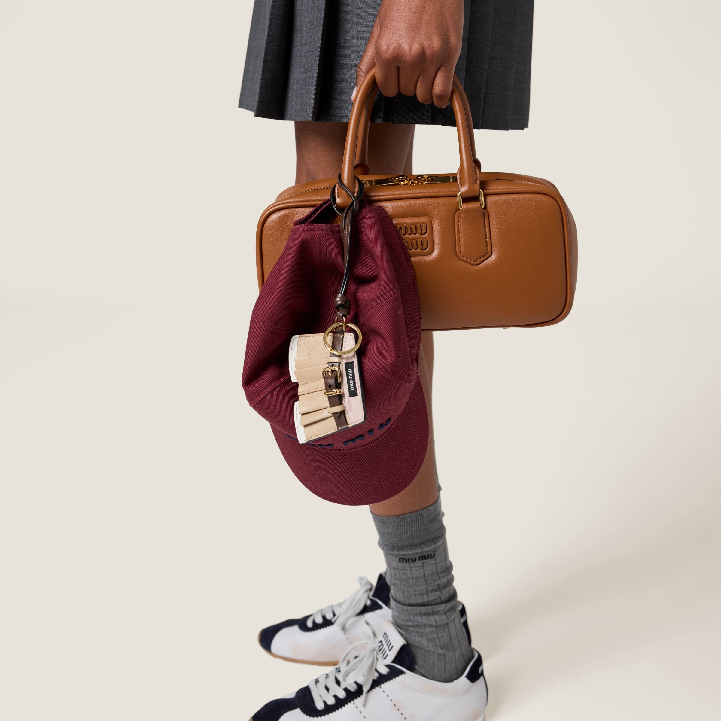 Arcadie leather bag