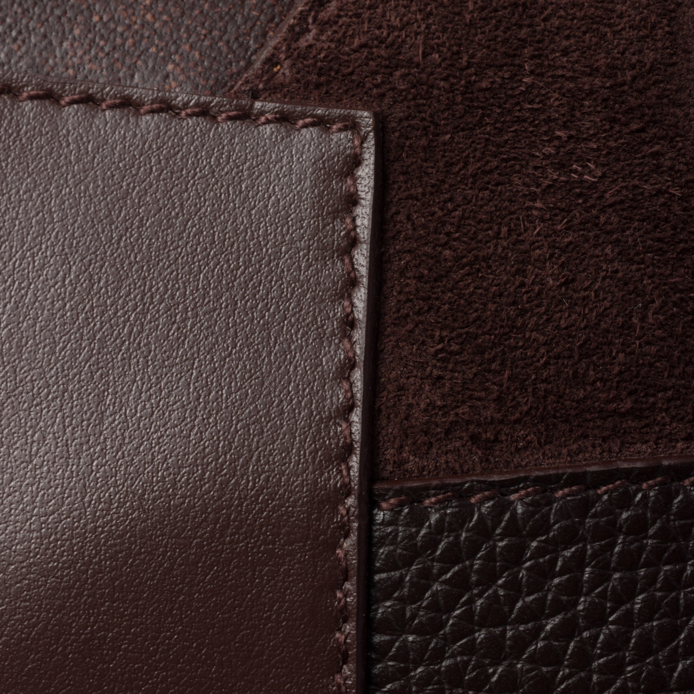 Beau  leather patchwork bag