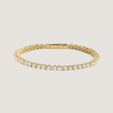 Kinn - Eternity Diana Tennis Bracelet 5ctw Yellow Gold