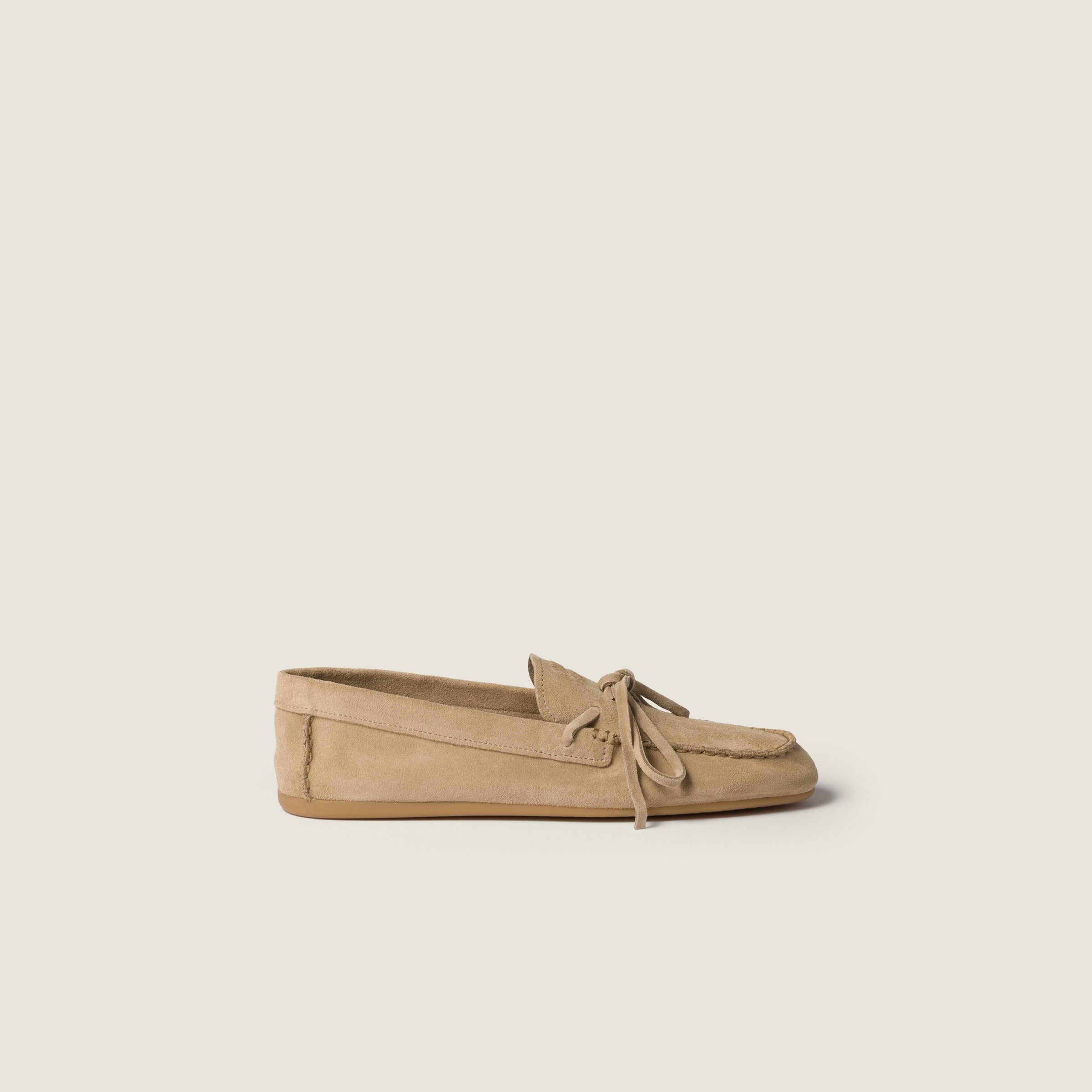 Suede Deck loafers