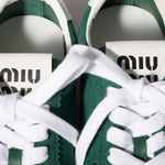 Plume suede sneakers