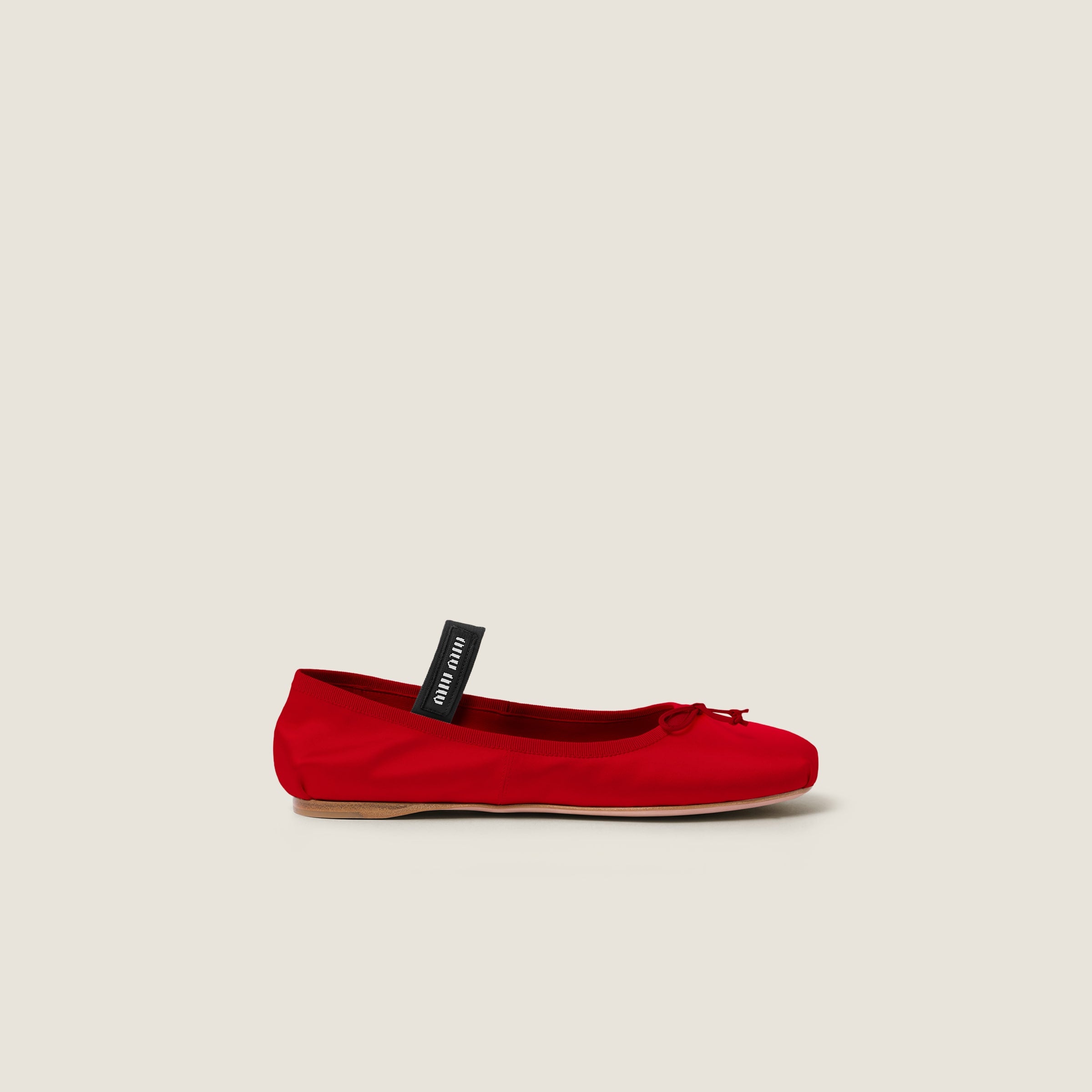 Satin ballerinas