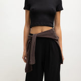 Leset - Lauren Crop Slim Fit Tee