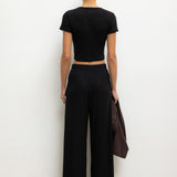 Leset - Lauren Crop Slim Fit Tee