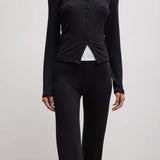Leset - Lauren High Waist Straight Leg Pant