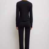 Leset - Lauren High Waist Straight Leg Pant