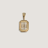 Kinn - Brooklyn Emerald Cut Pendant Diamond