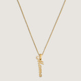 Kinn - Dear Kaia Vertical Nameplate Necklace