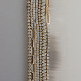 Kinn - Classic Diana Tennis Bracelet 3.20ctw Yellow Gold