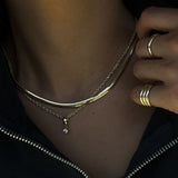 Kinn - Kismet Herringbone Chain Necklace
