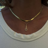 Kinn x Sunset Tennis Club Ball And Racquet Necklace Pearl