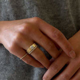 Kinn - Dahlia Pavé Ring 2.2mm Diamond
