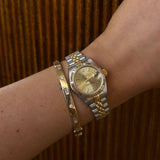 Kinn - Vintage Rolex Datejust 69173 Champagne Dial Ladies Watch