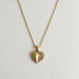 Kinn - Vintage Asymmetrical Heart Pendant
