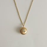 Kinn - Vintage Puffed Diamond Pendant