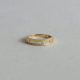 Kinn - Vintage Baguette Diamond Band Ring