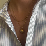 Kinn - Vintage Puffed Diamond Pendant