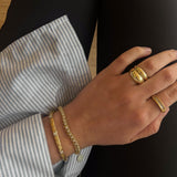 Kinn - Vintage Baguette Diamond Band Ring