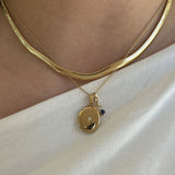 Kinn - Maison Oval Locket Diamond