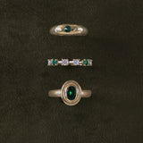 Kinn - Jardin Oval Ring Emerald