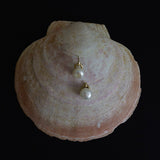 Kinn - Rose Pearl Earrings Gold