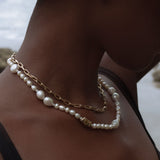 Kinn - Lucy Baroque Pearl Necklace