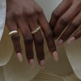 Kinn - Franco Curved Ring Diamond