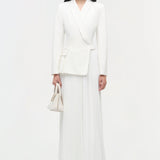 Simkhai - Alexandra Pleated Blazer Midi Dress