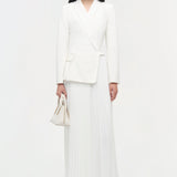 Simkhai - Alexandra Pleated Blazer Midi Dress