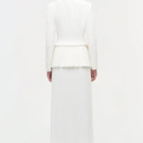 Simkhai - Alexandra Pleated Blazer Midi Dress
