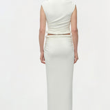 Simkhai - Valen Draped Jersey Top