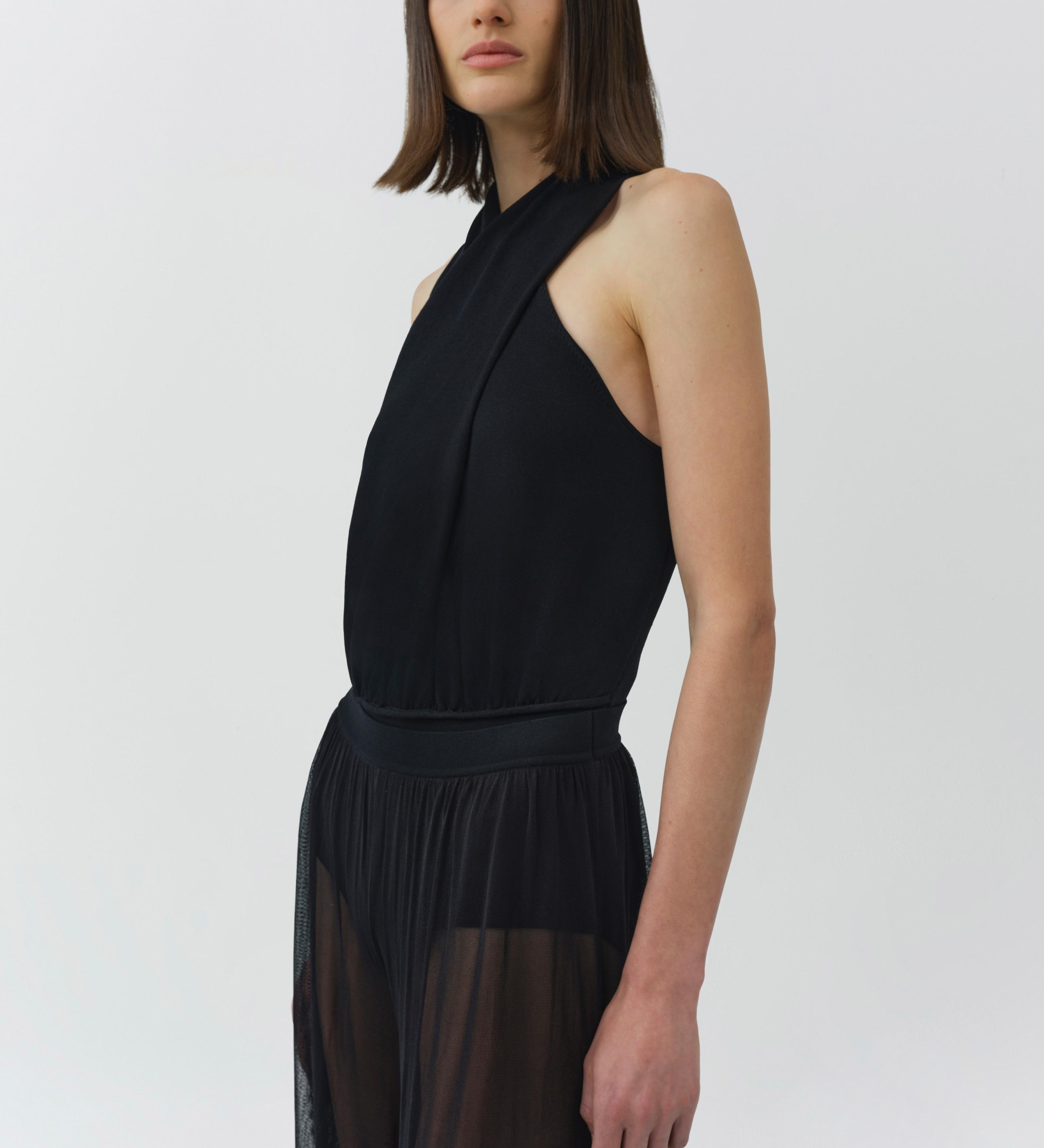 Simkhai - Juno Knit Halter Bodysuit