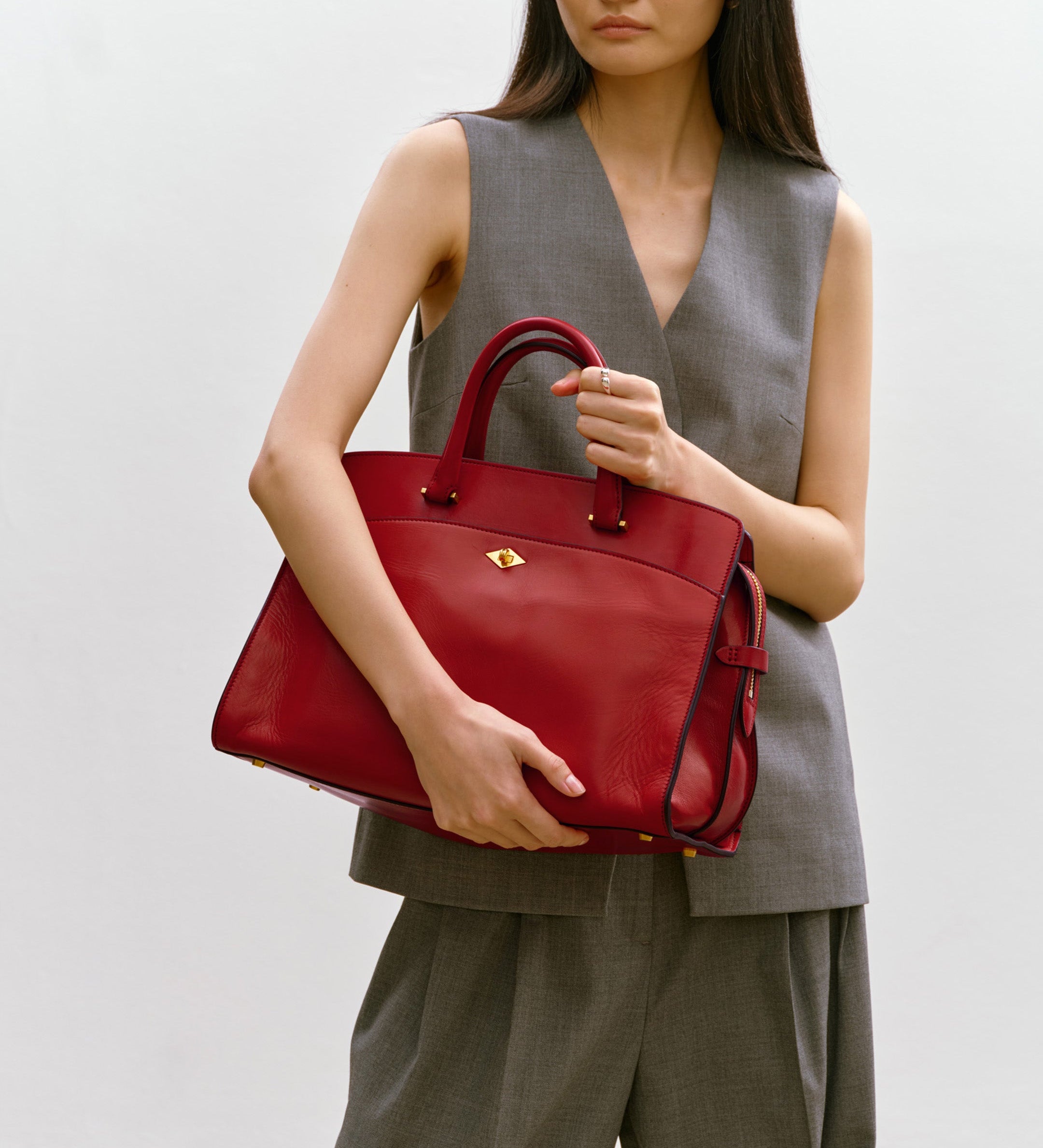 Metier - Private Eye Buttery Nappa Pomodoro