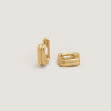 Kinn - Duet Huggie Earrings