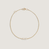 Kinn - Legacy Nameplate Bracelet Diamond