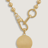 Kinn - Pavé Ball Chain Necklace Diamond