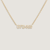 Kinn - Legacy Nameplate Necklace Diamond