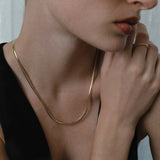 Kinn - Kennedy Herringbone Chain Necklace