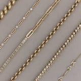 Kinn x Sunset Tennis Club S Link Tennis Bracelet
